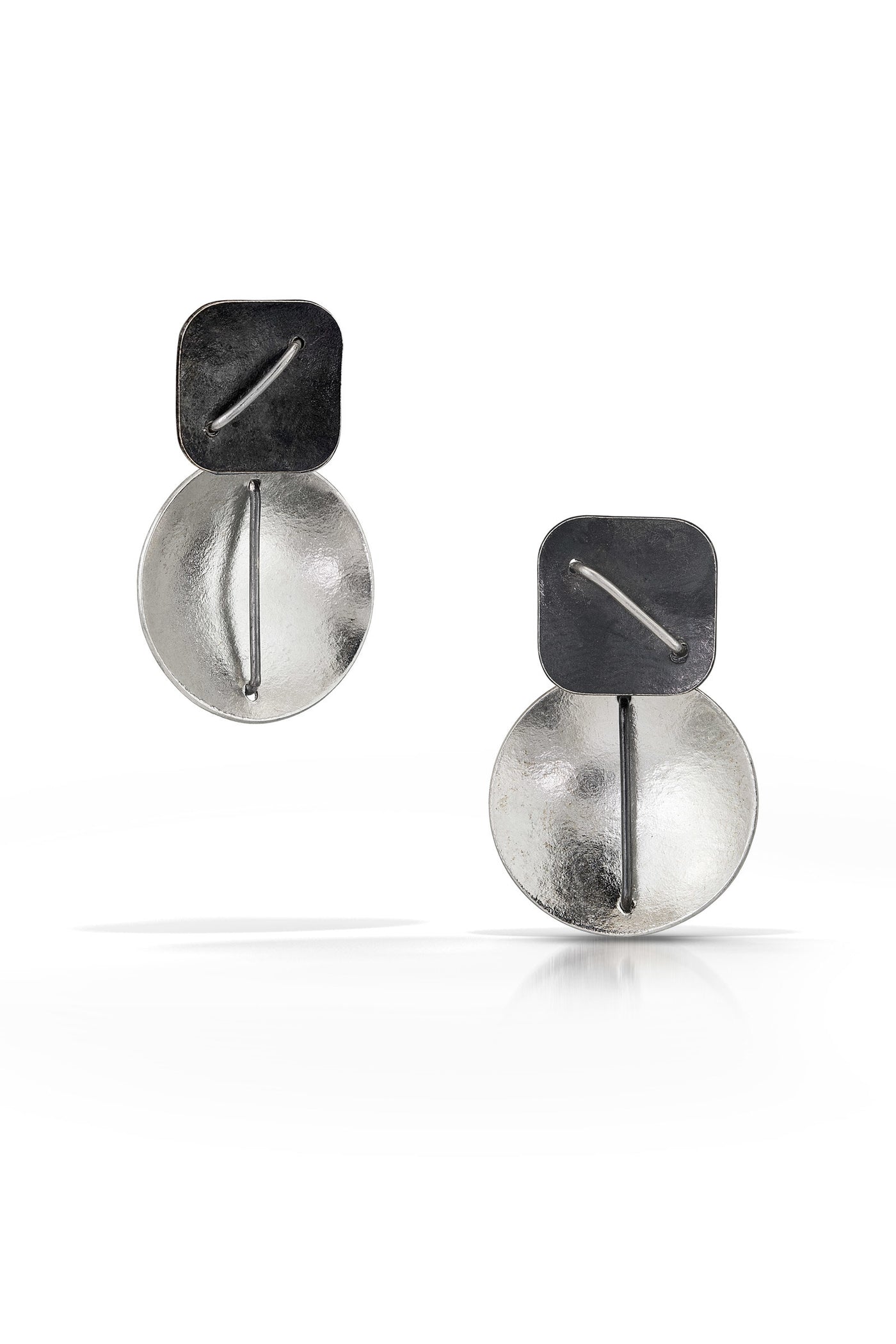 Oxidized Square/Bright Circle