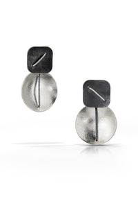 Oxidized Square/Bright Circle