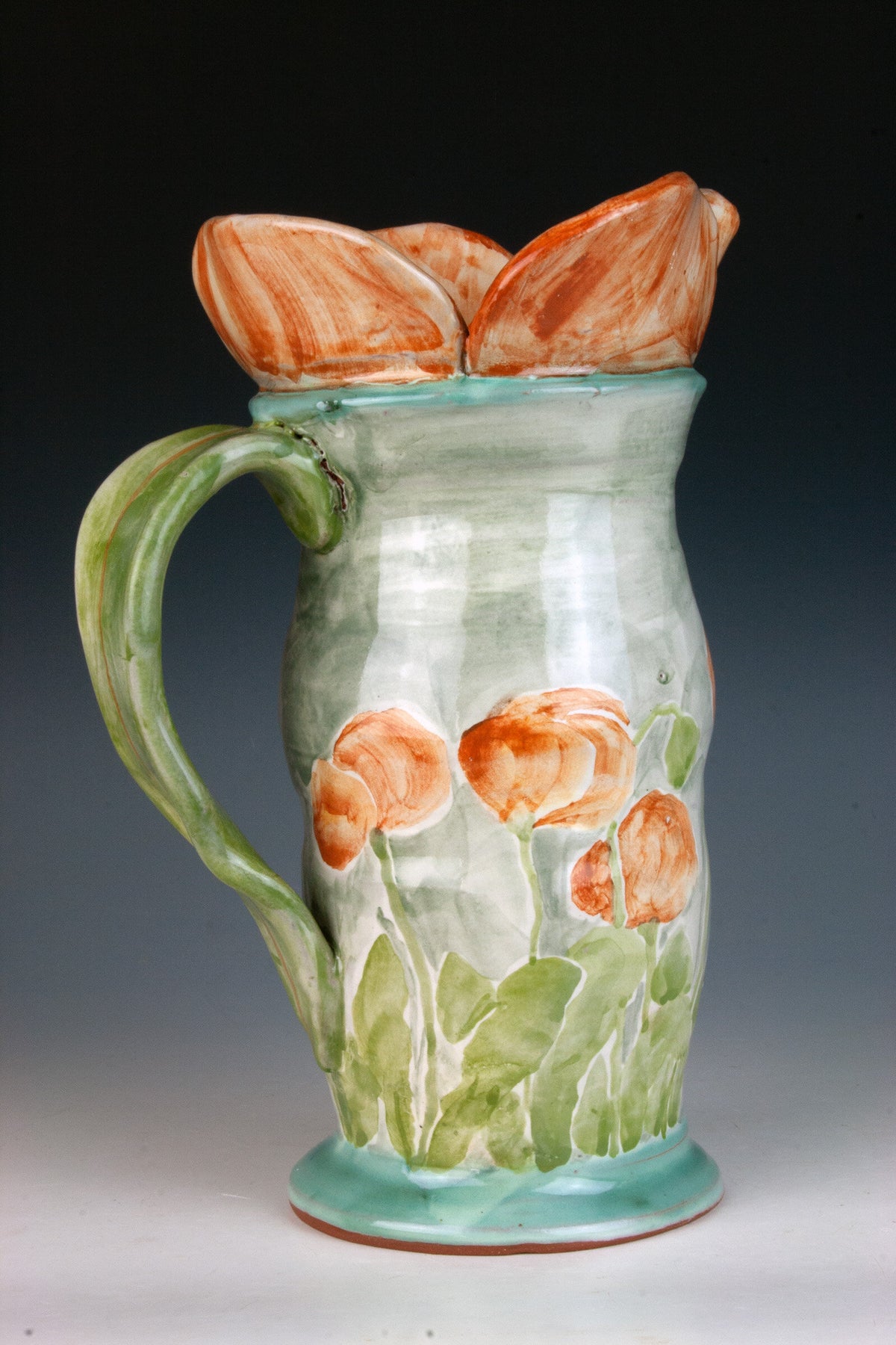 Pastel Poppy Pitcher