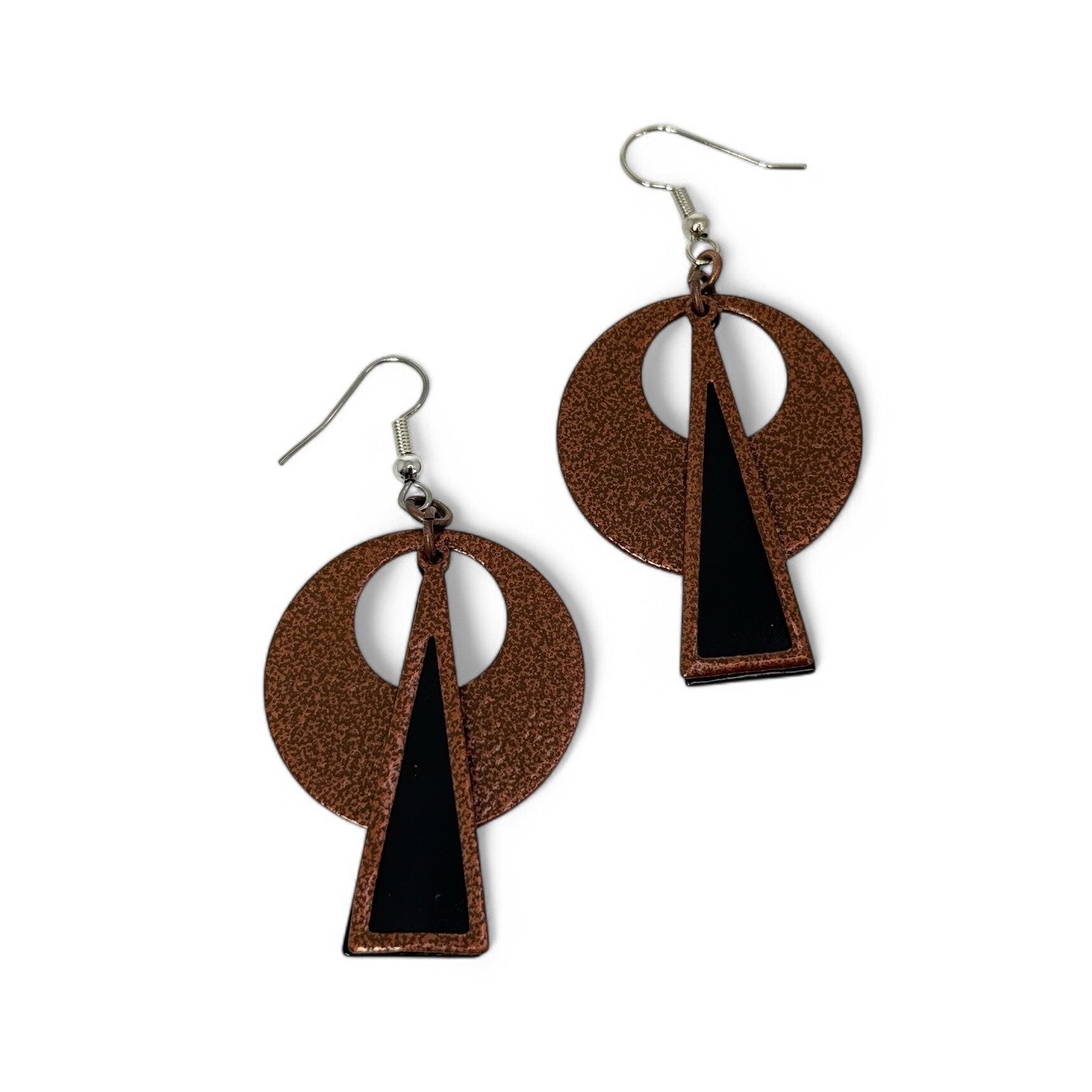 Textured Copper & Black