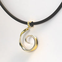Spiral Drop Pendant