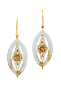 Mother of Pearl Shell Earrings