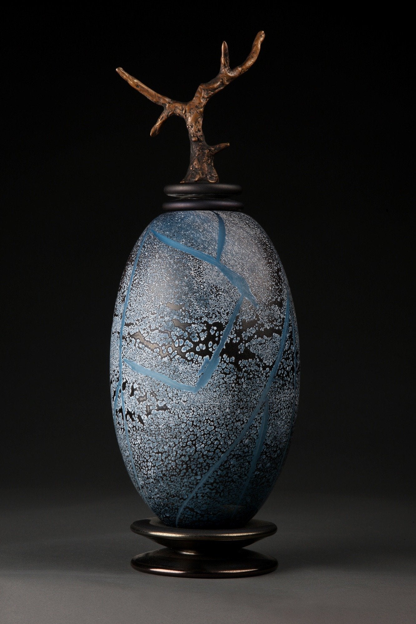 Blue Elongated Sphere