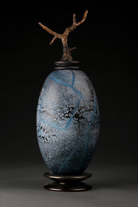 Blue Elongated Sphere