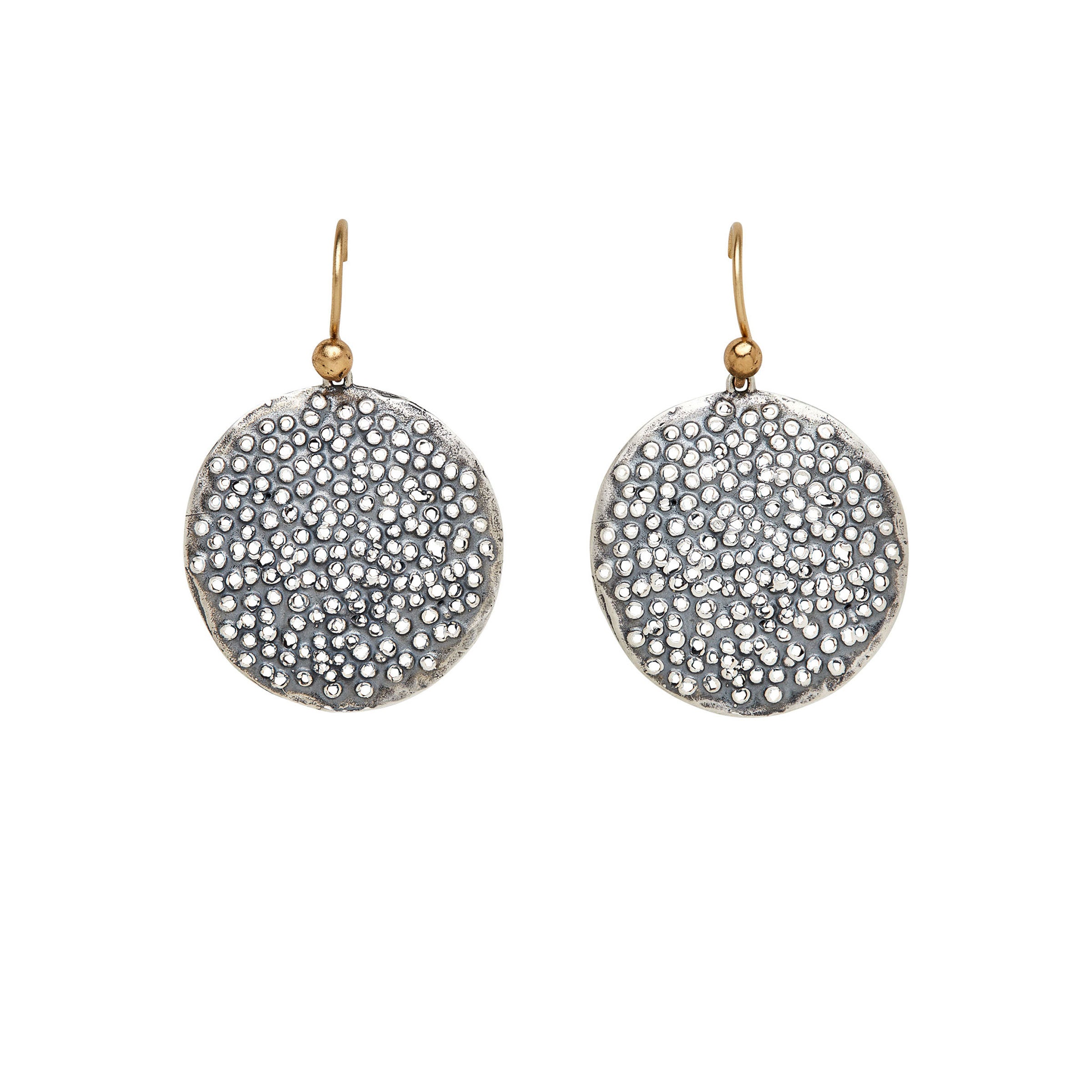 Pollen Sterling Silver Drop Earrings
