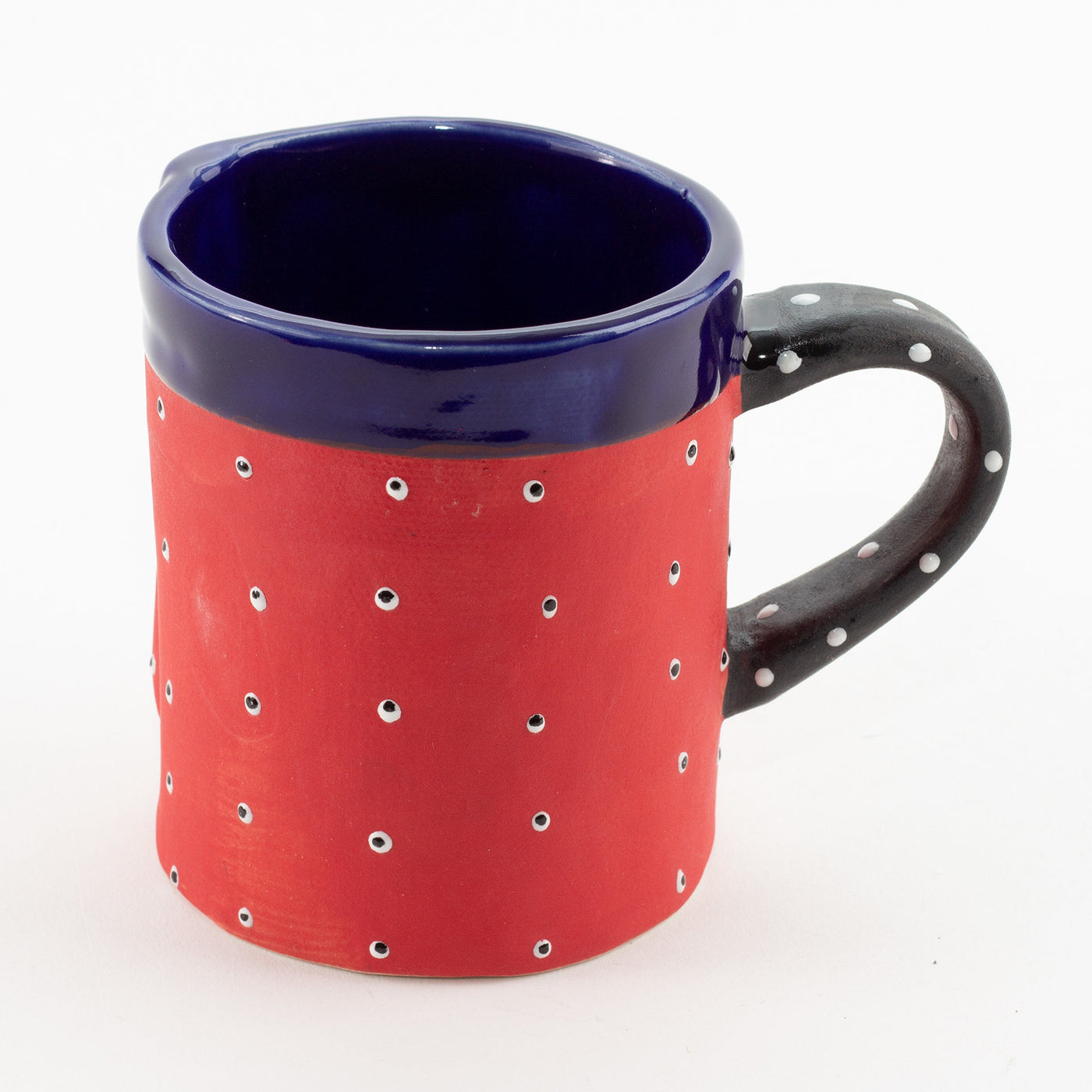 short Velvet Red Mug