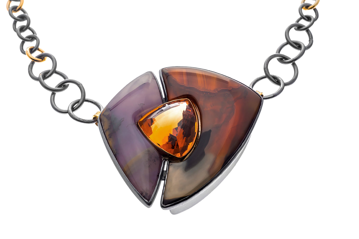 Crocus Sunset Necklace