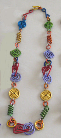 Raspberry Swirl Necklace