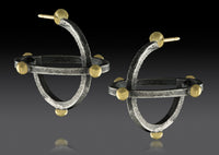 Small Atomic Earrings