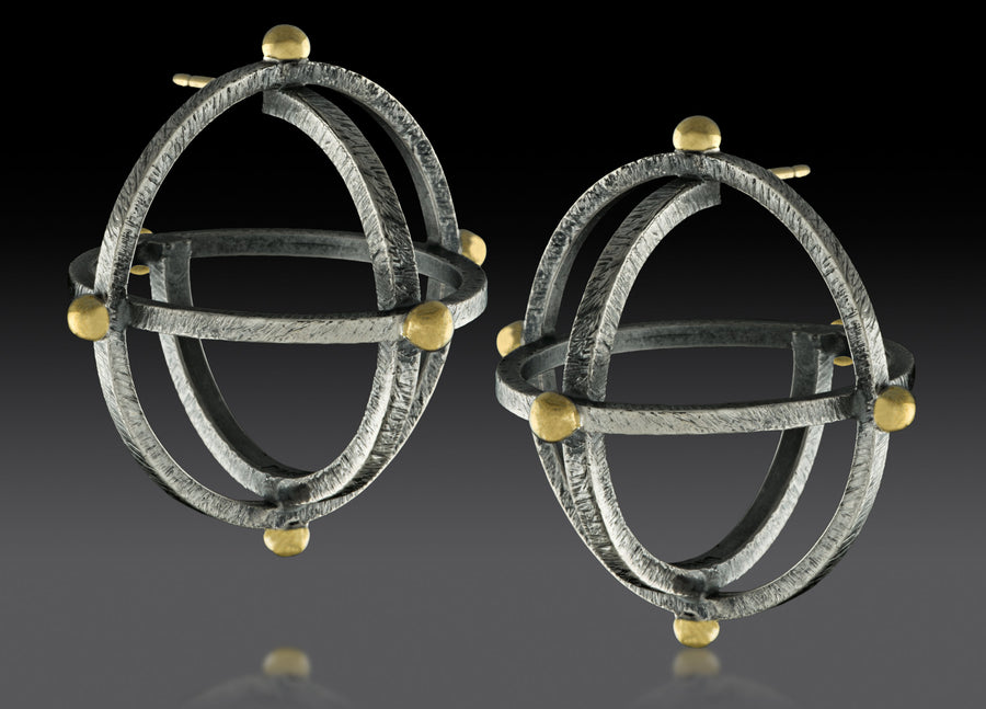 Large Atomic Earrings