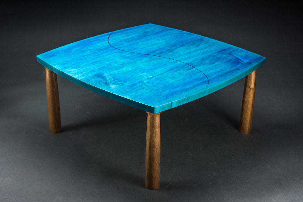 Blue Coffee Table