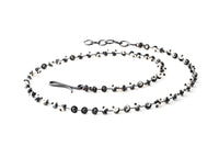 White Pearl Bead-Chain Necklace