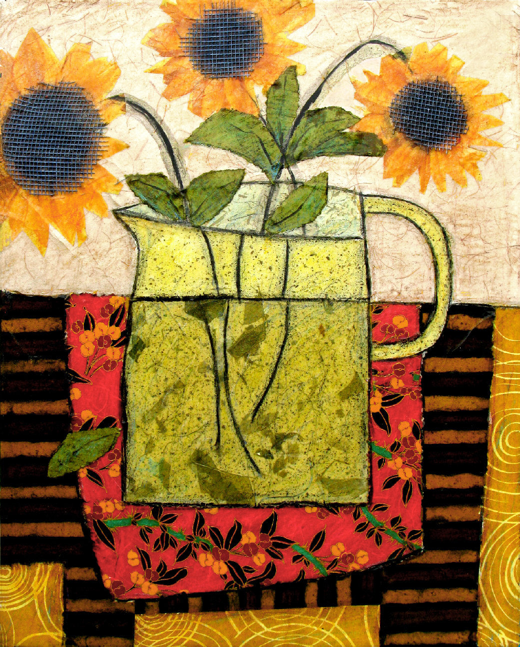 Three Sunflowers