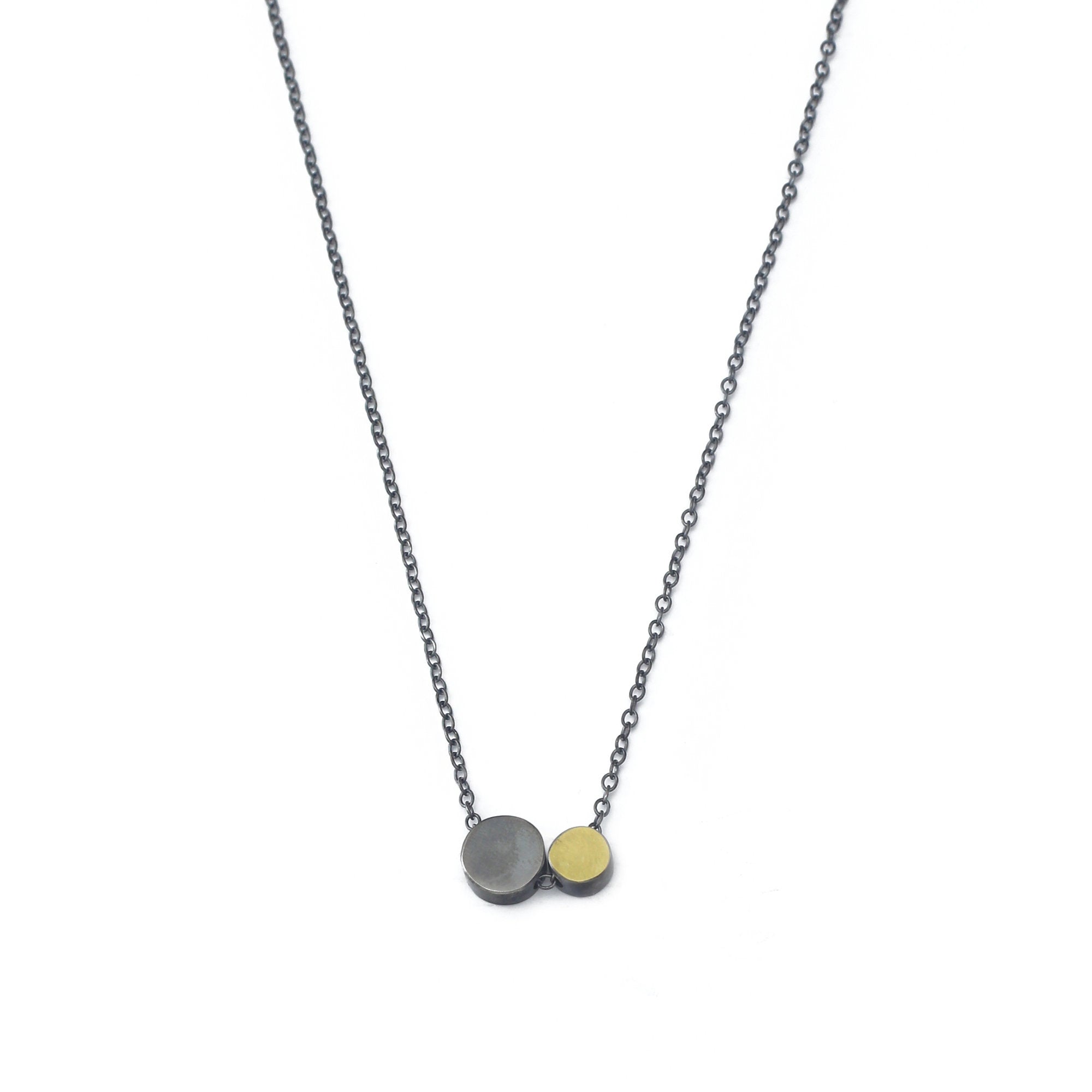 Double Dot Necklace