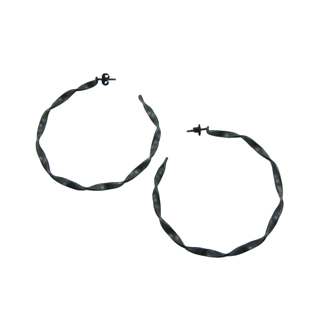 Twist Large Hoop Earrings