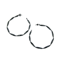 Twist Large Hoop Earrings