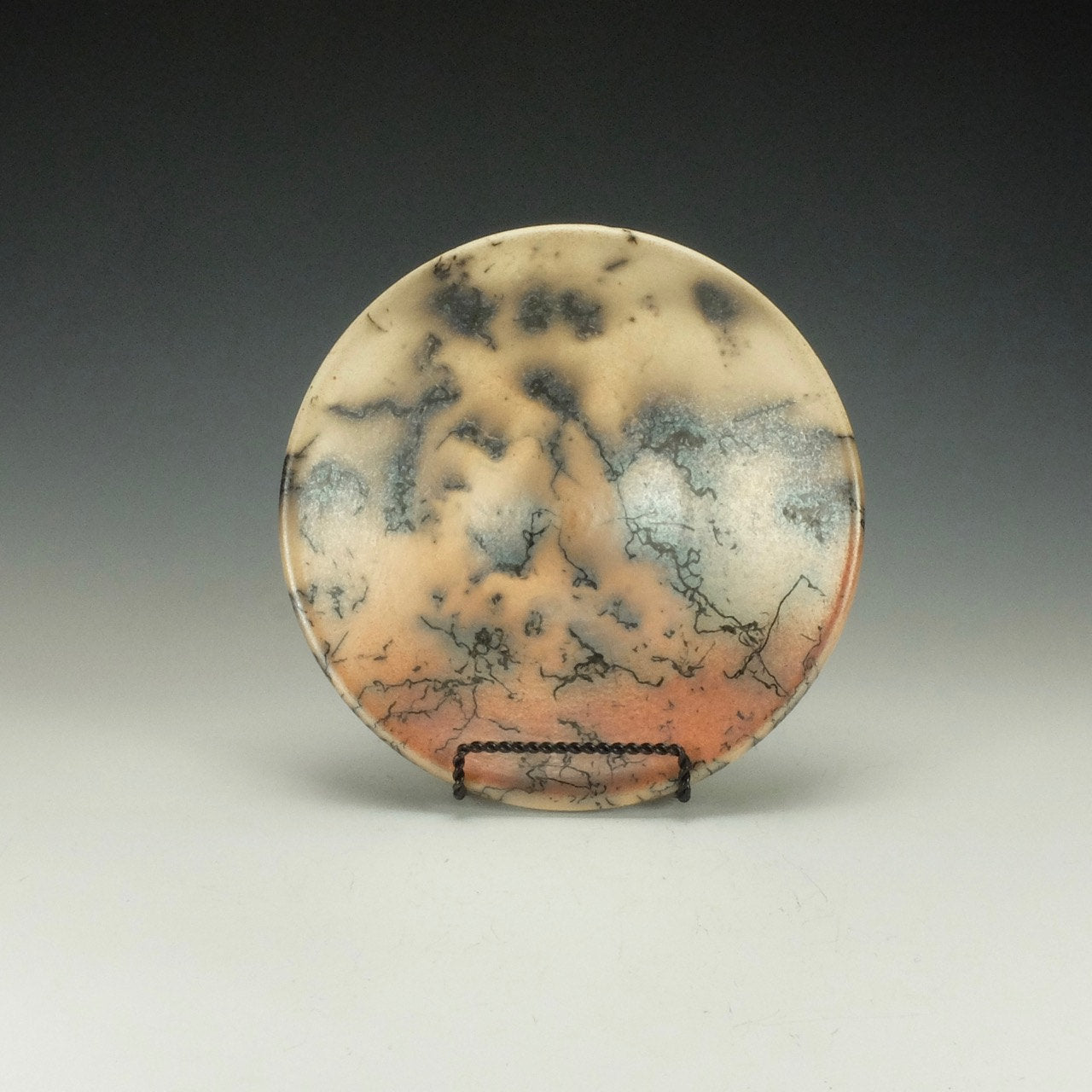 Horsehair Raku Small Bowl III