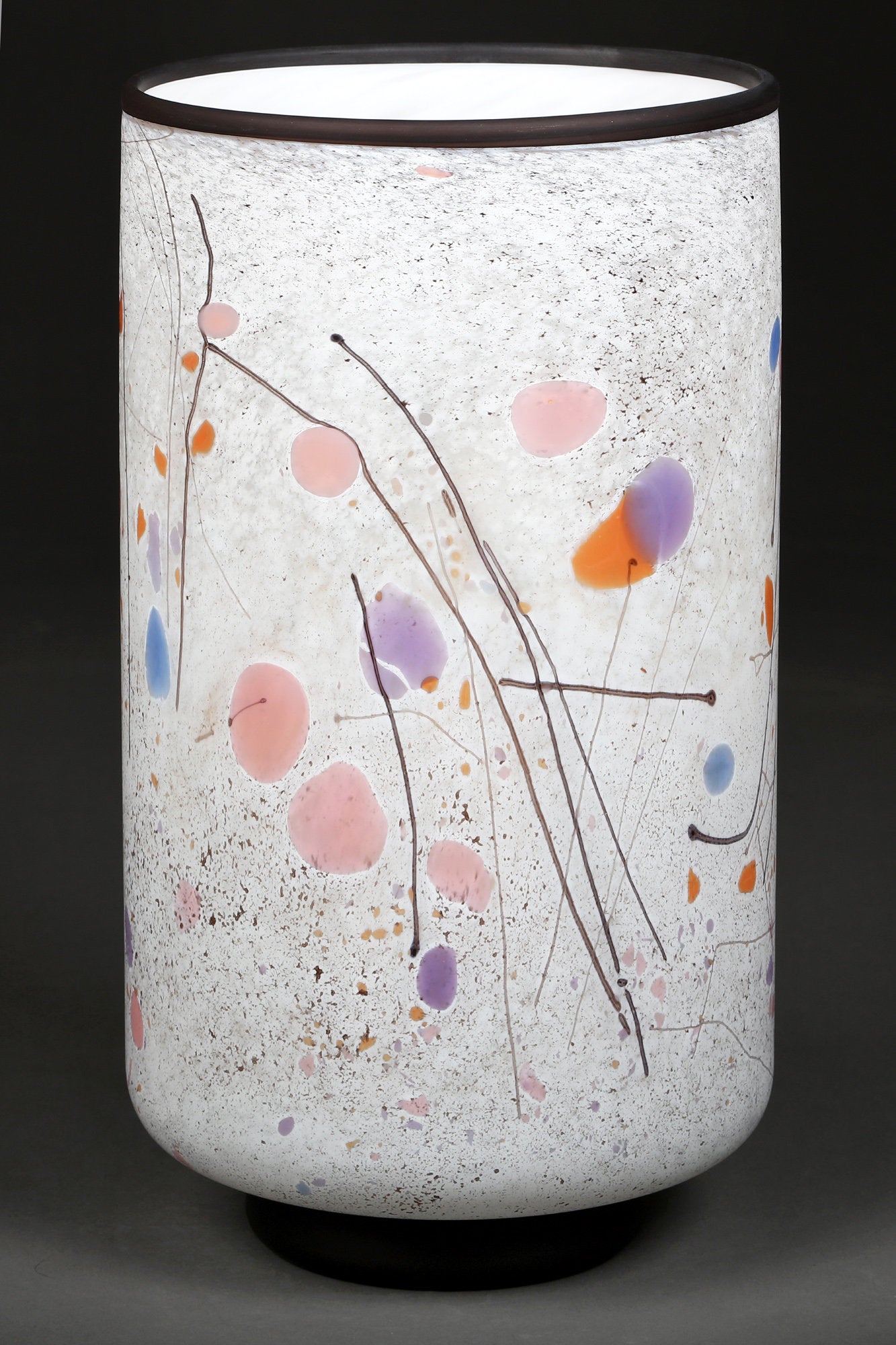 Apricot-Lilac Cylinder