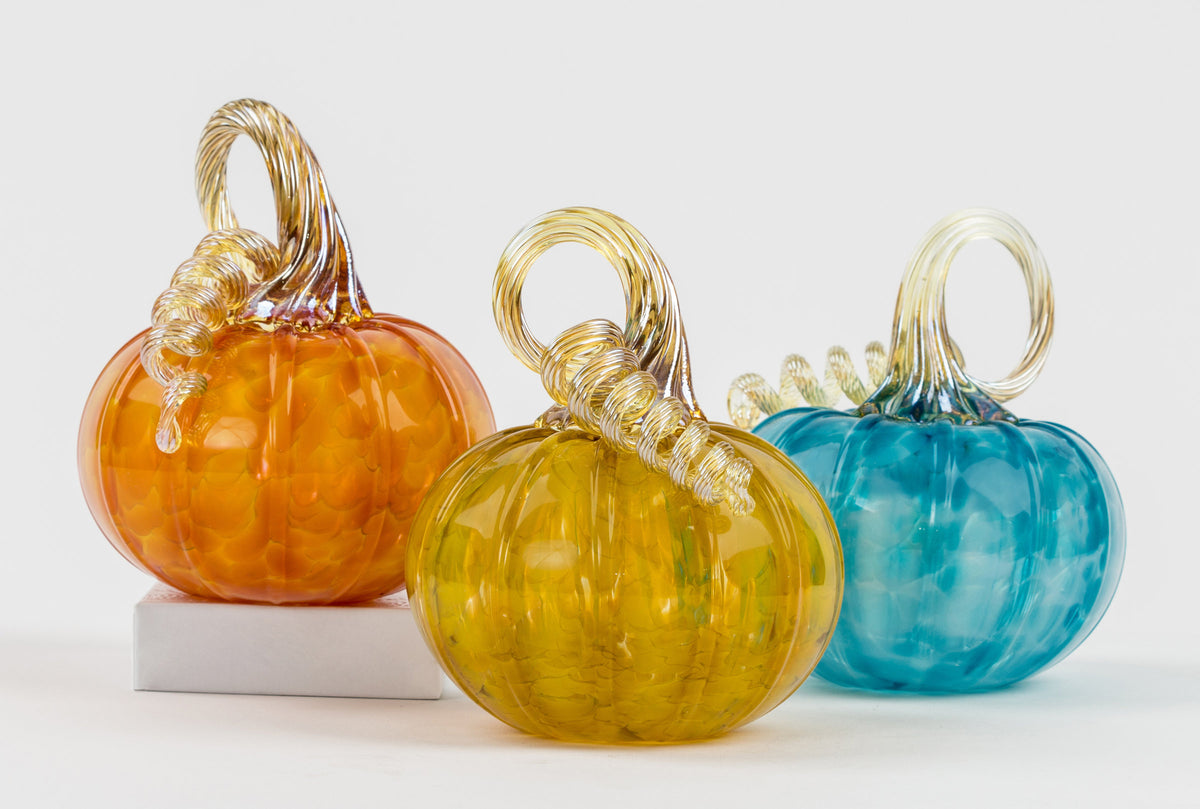 left to right: mango, olive gold, aqua