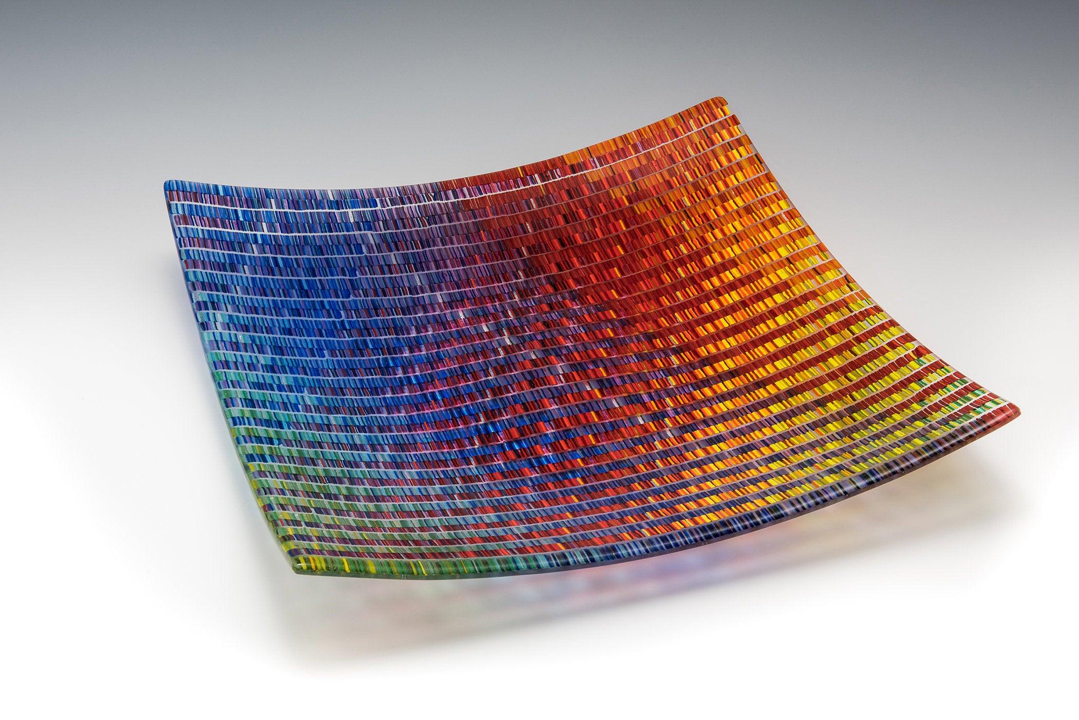 Prismatic Tapestry Platter