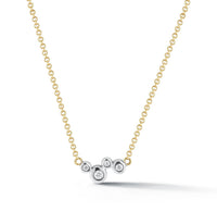 Scribble Single Cluster Necklace