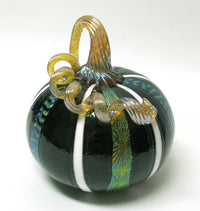 Black and White Dichroic Pumpkin