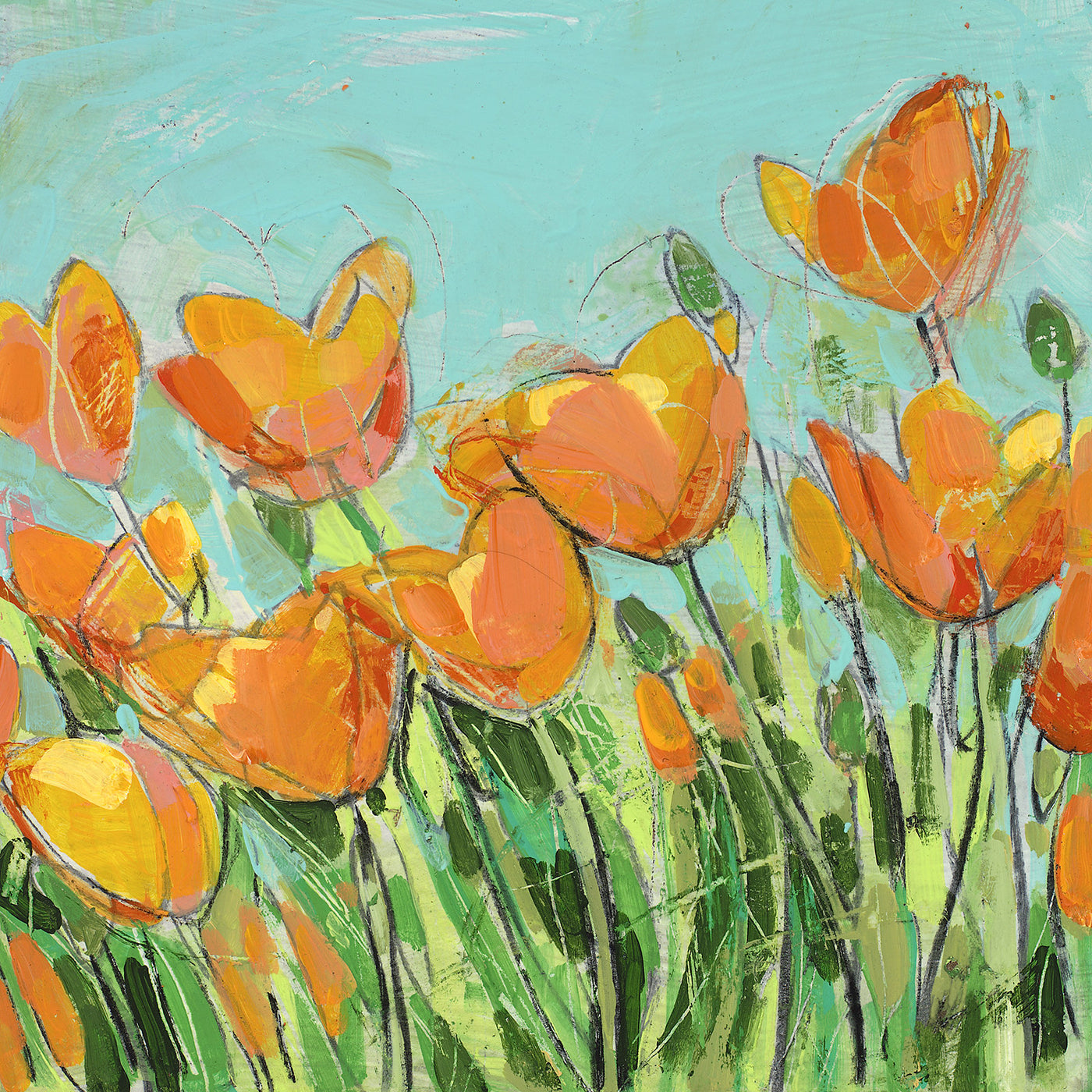Summer Poppies