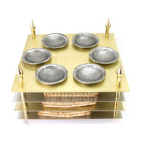 Four Tiered Seder Plate