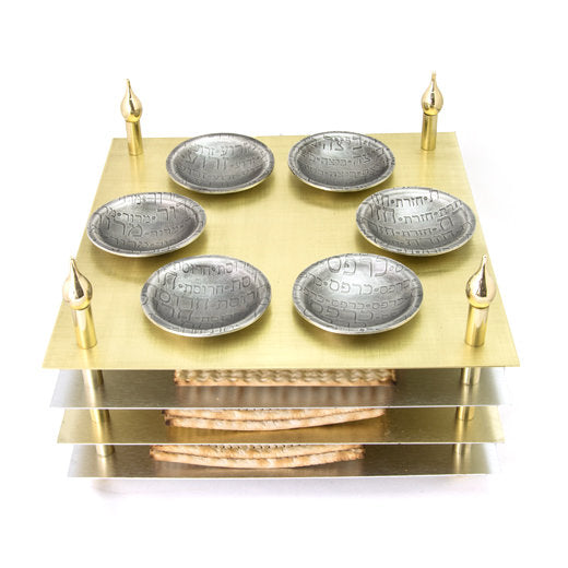 Four Tiered Seder Plate