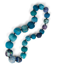 Turquoise Kantha Necklace