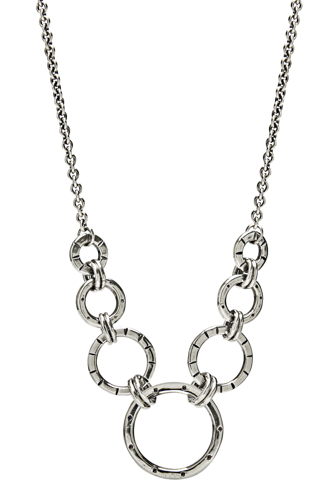 Silver Mini Gradient Necklace