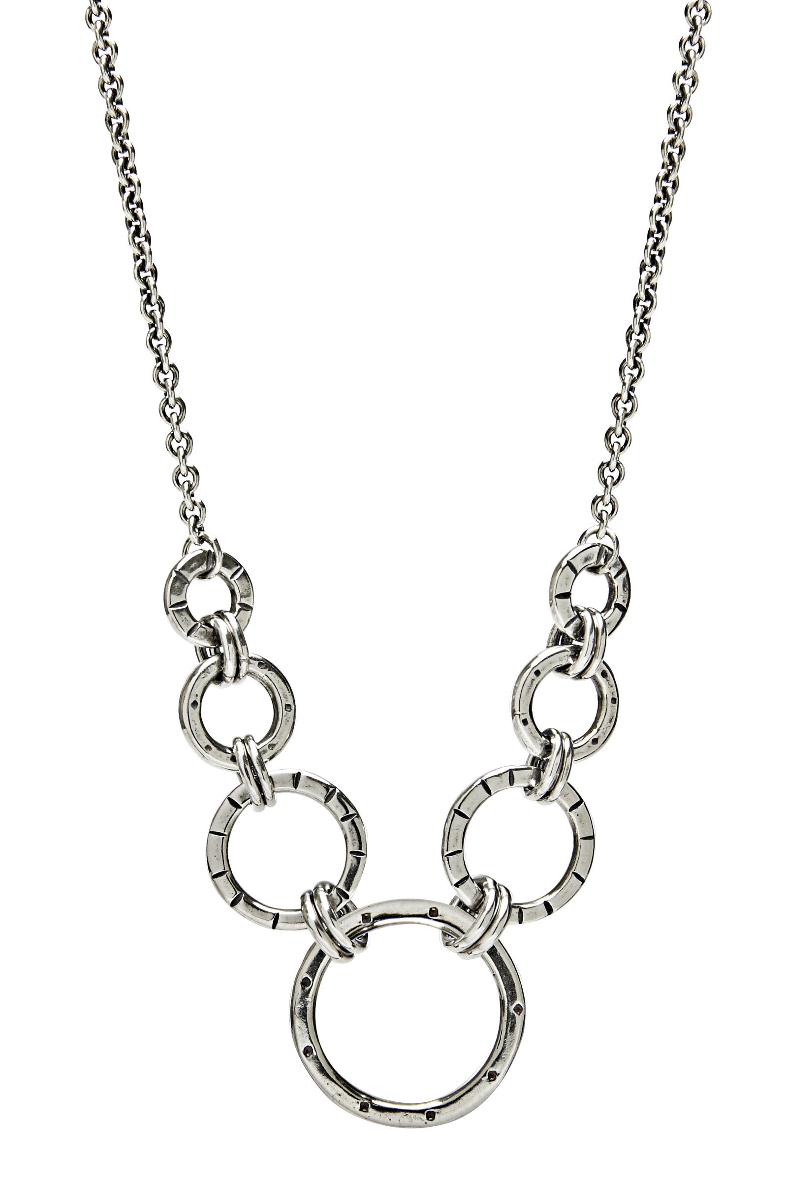 Silver Mini Gradient Necklace