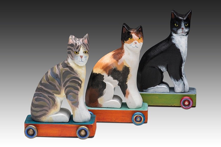 Sitting Cats