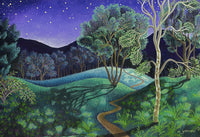 Moonlight on the River Road