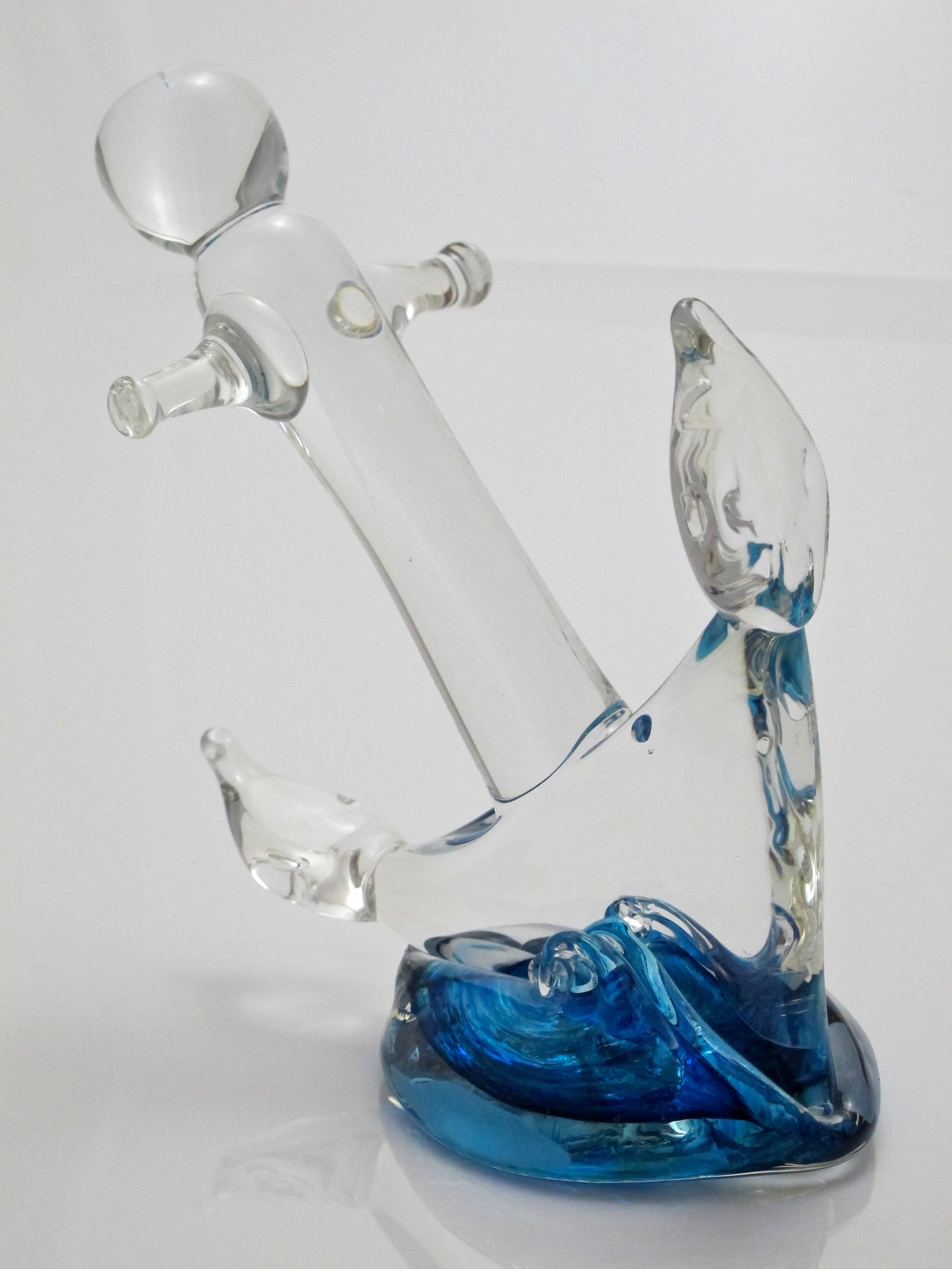 Glass Anchor Sculpture