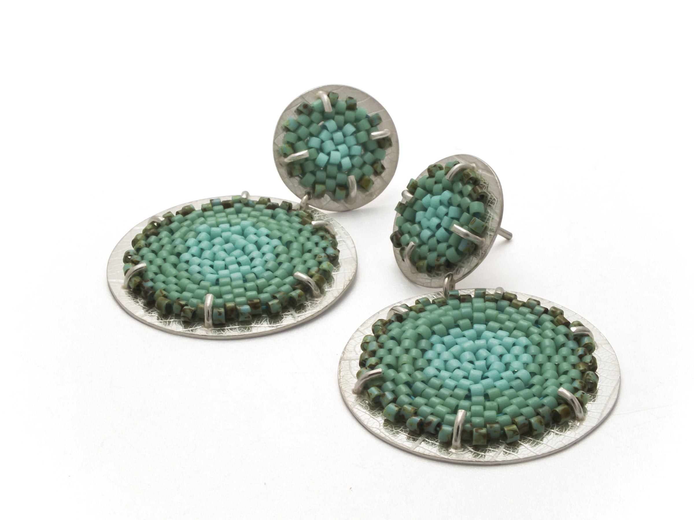 Double Flat Earrings