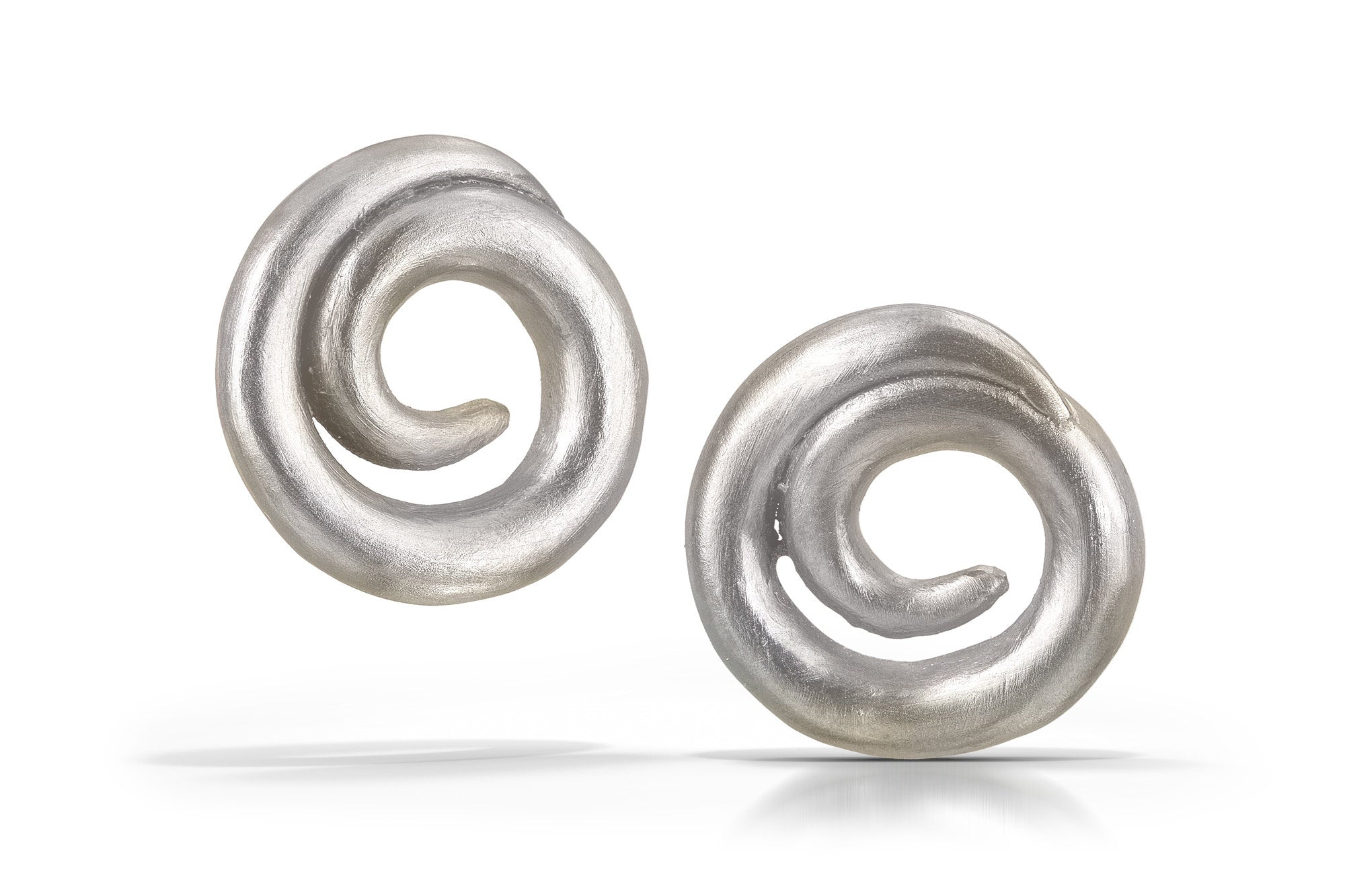 Large Swirl Earrings