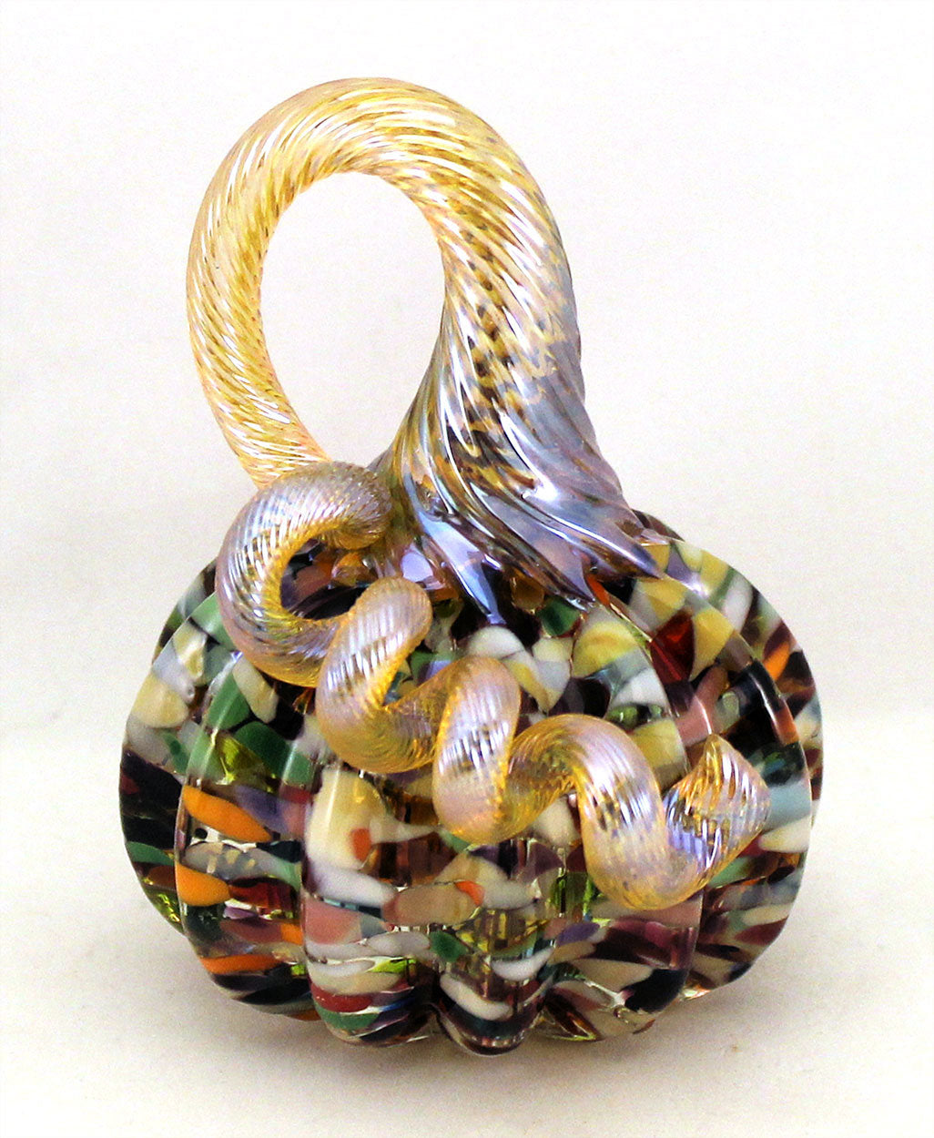 Miniature Confetti Pumpkin