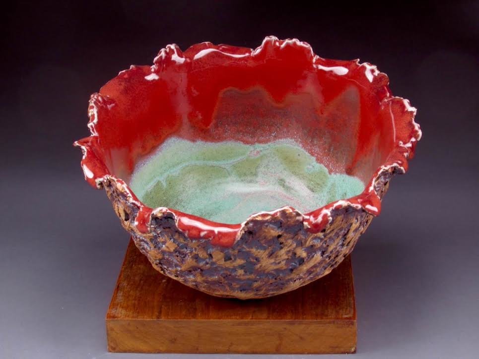 Petite Turquoise Organic Bowl