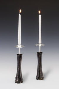 Faceted Candlesticks