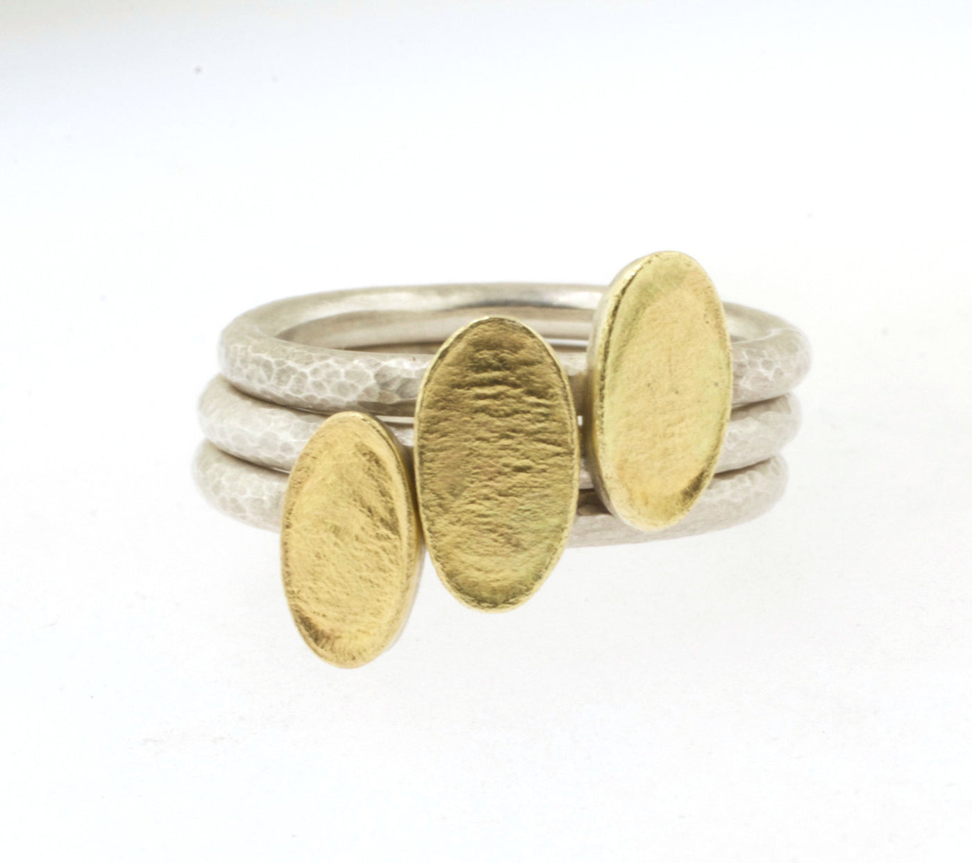 Lichen Oval Stacking Rings