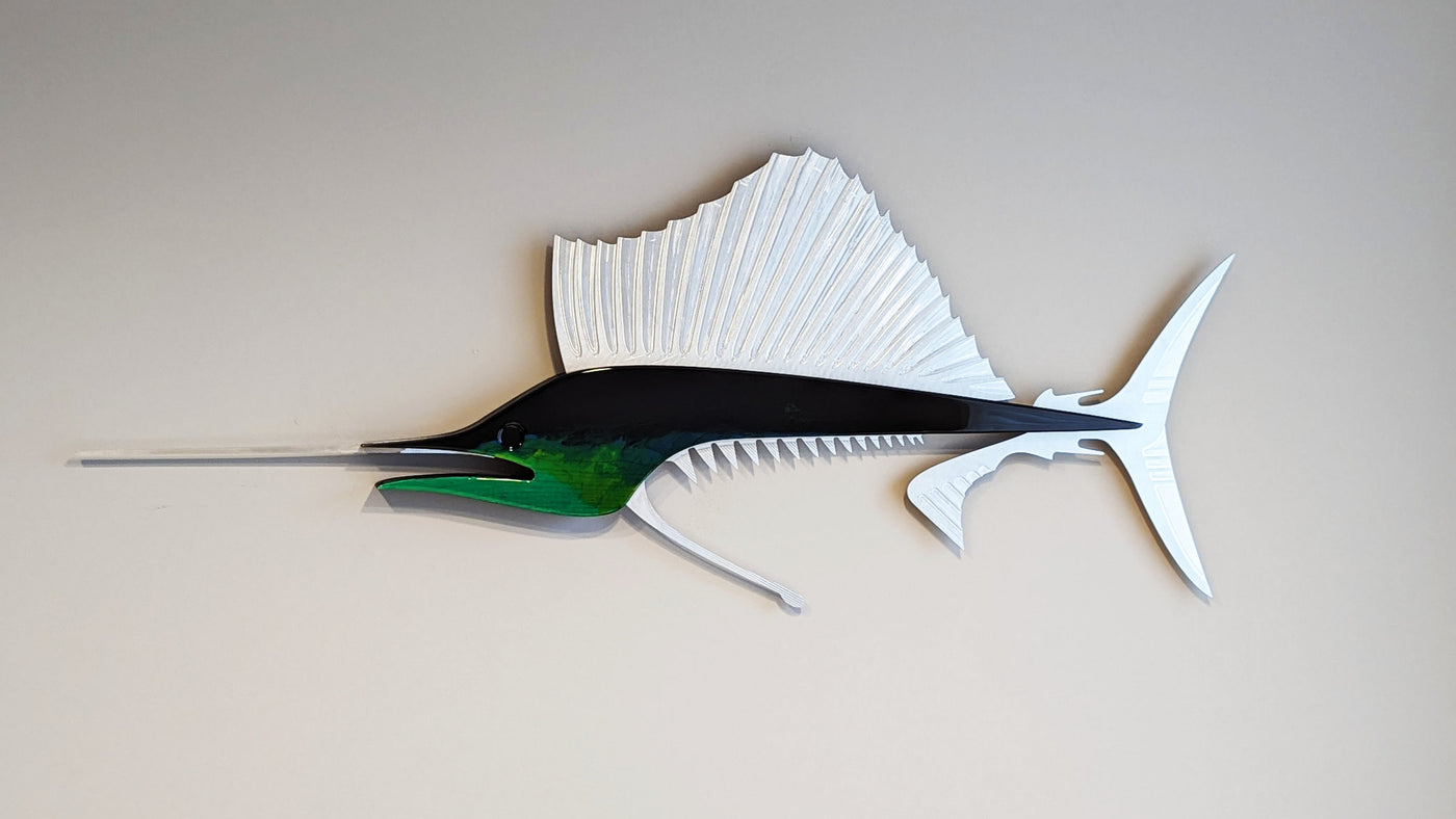Blue Black Sailfish
