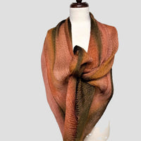 Silk Shibori Shawl