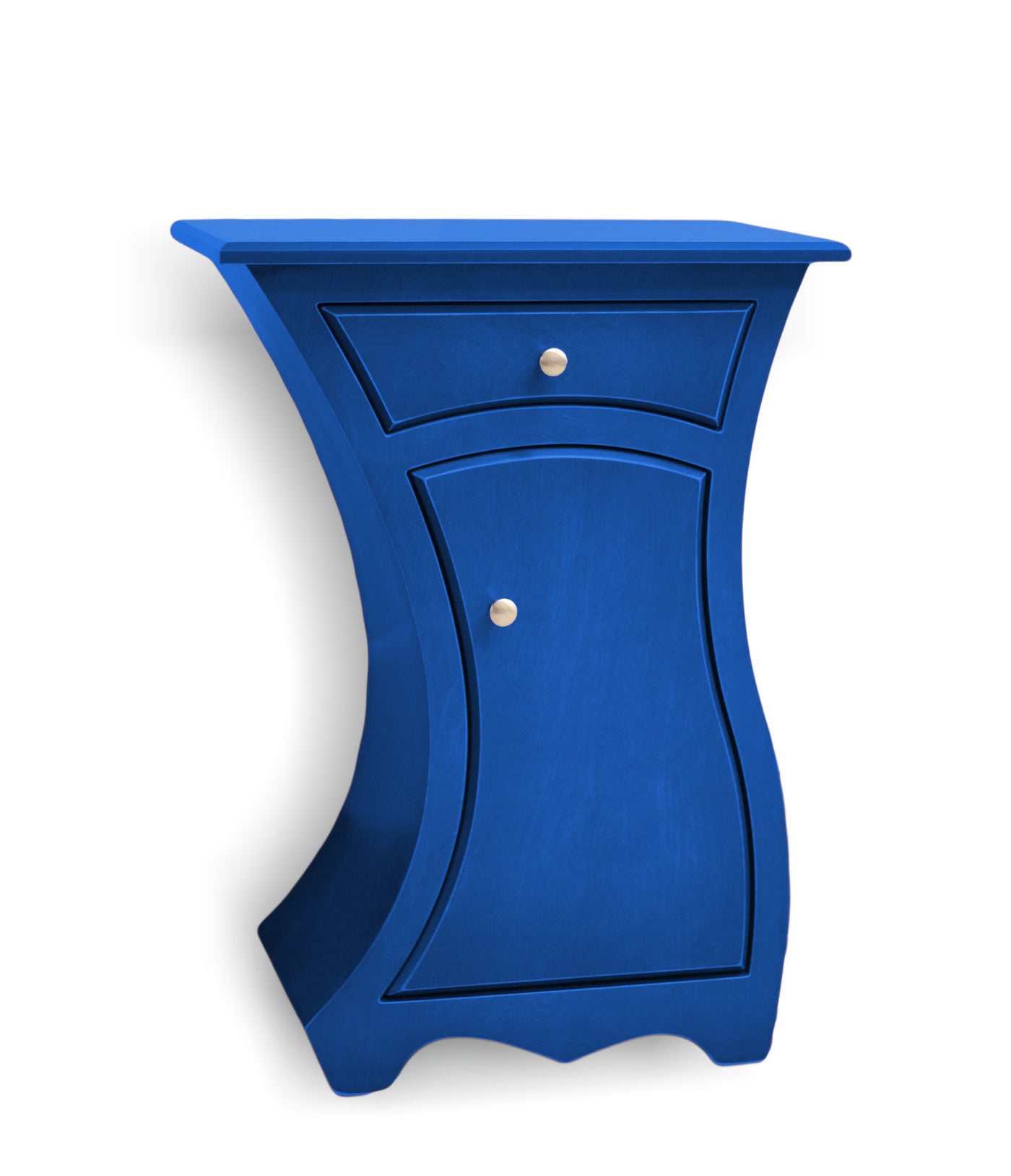 right-handed, monaco blue paint