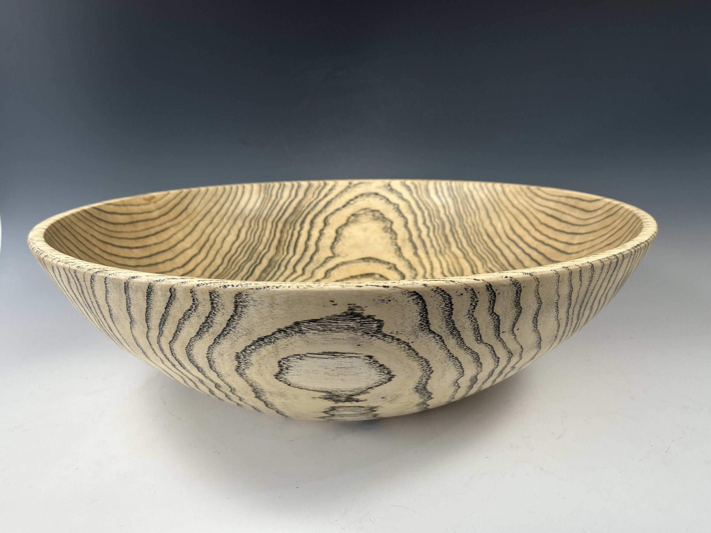 White Ash Serving Bowl