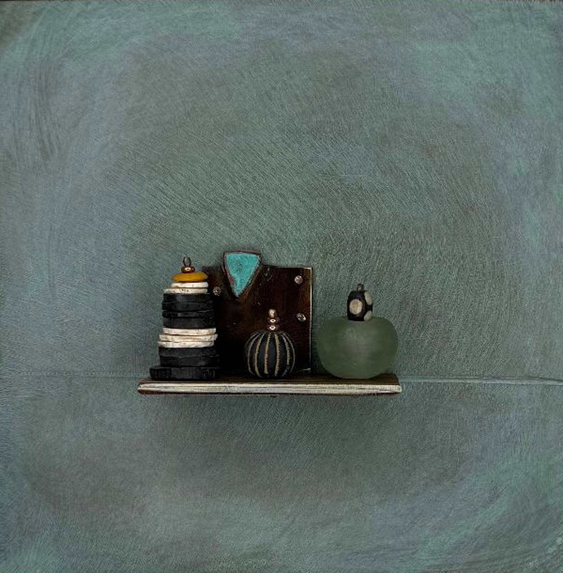 Bronze Still Life Green 28