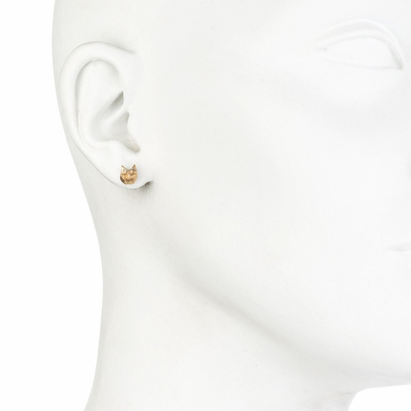 Tiny Cat Stud Earrings
