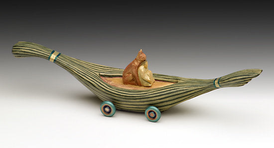 Papyrus Totem Boat