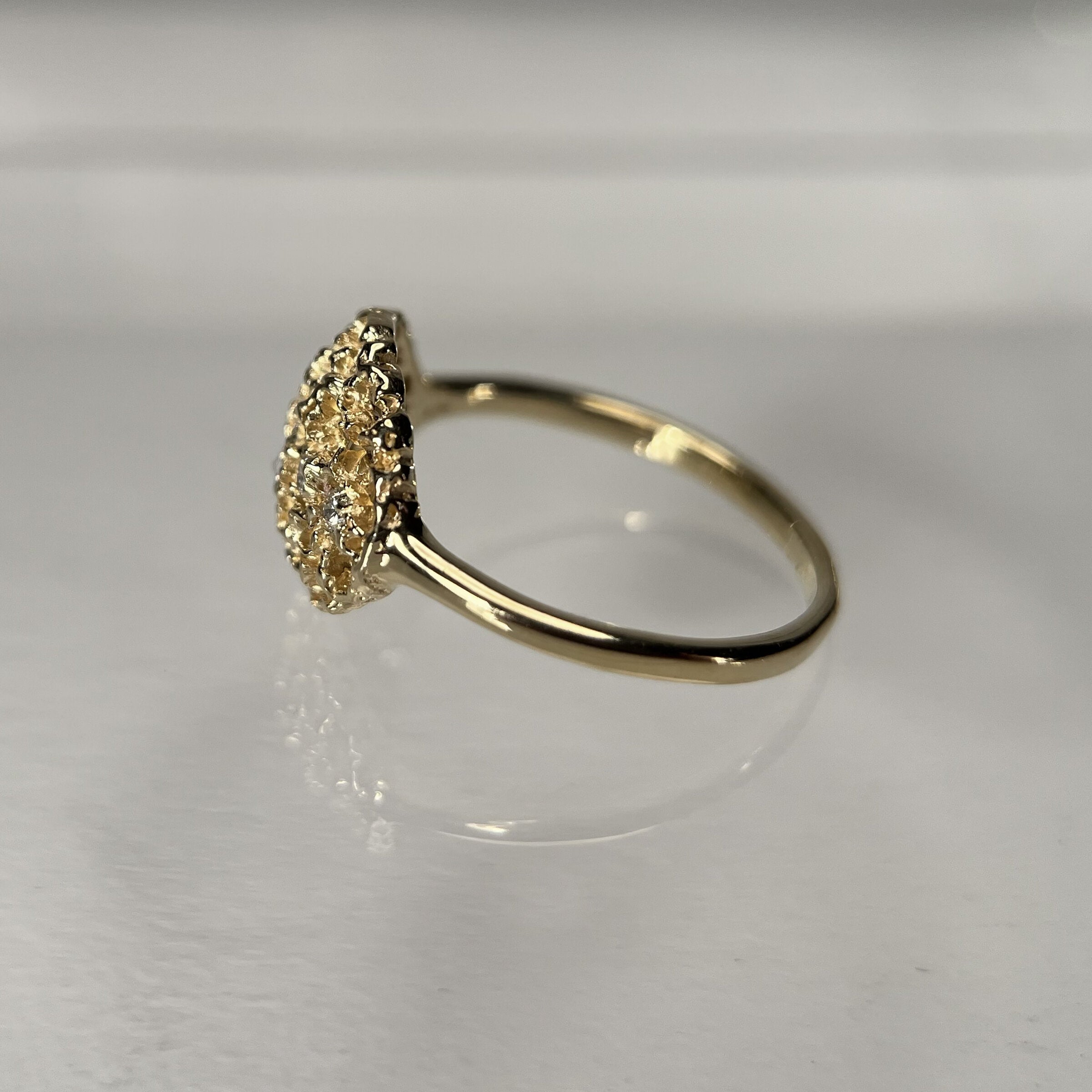 Honeycomb Lace Ring