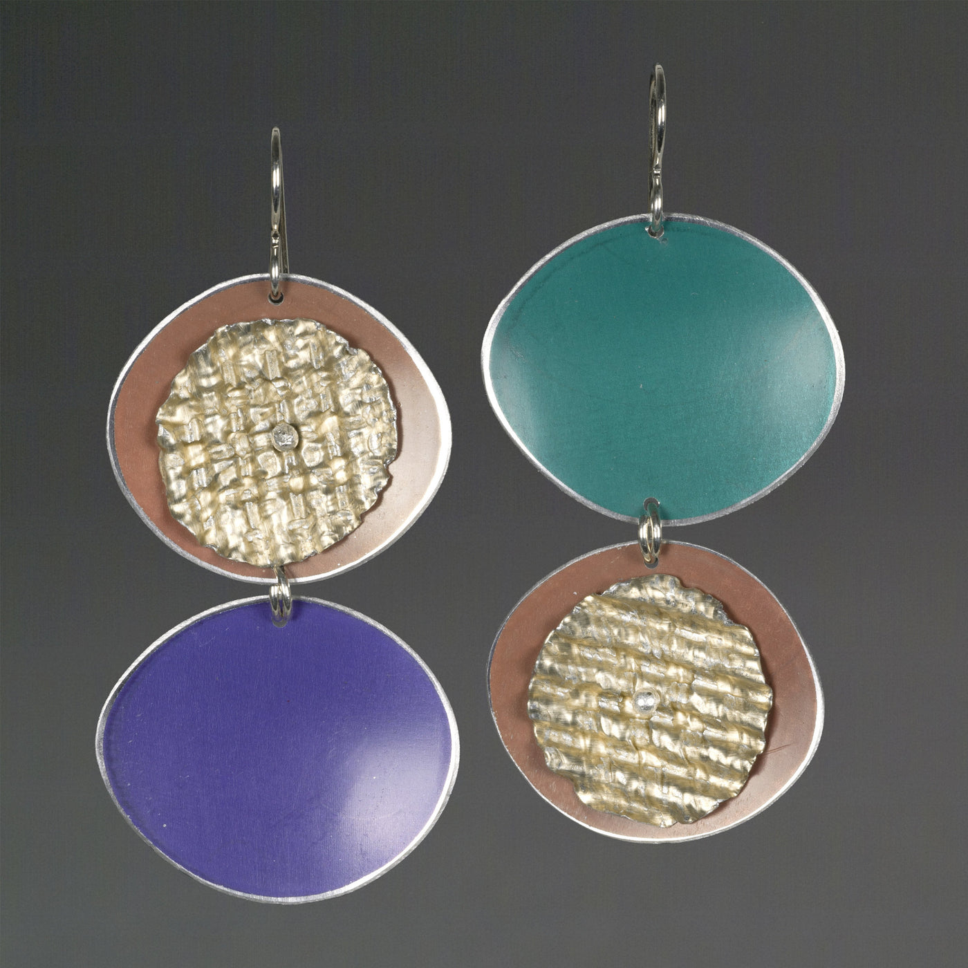 Rust, Purple, Turquoise & Gold
